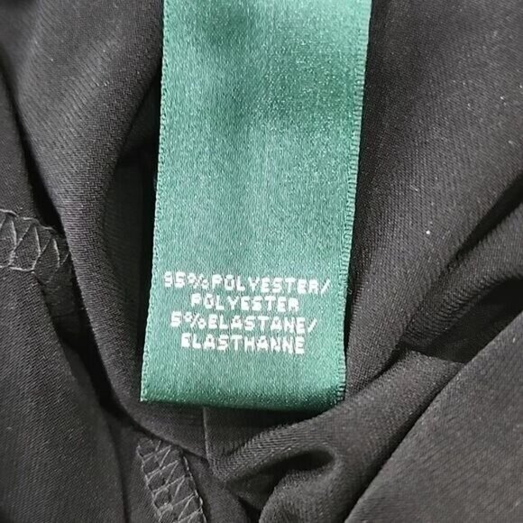 Lauren Ralph Lauren Dress Sheath Short Sleeves Knee Length Women's 2 - Picture 5 of 6